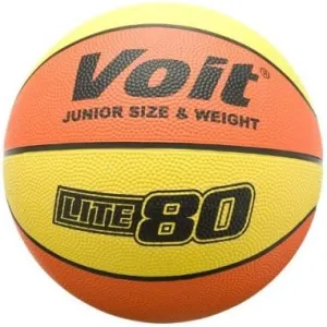 Voit Lite 80 Rubber Basketball (27.5'' - 20% Lighter) Orange/Yellow (EA)