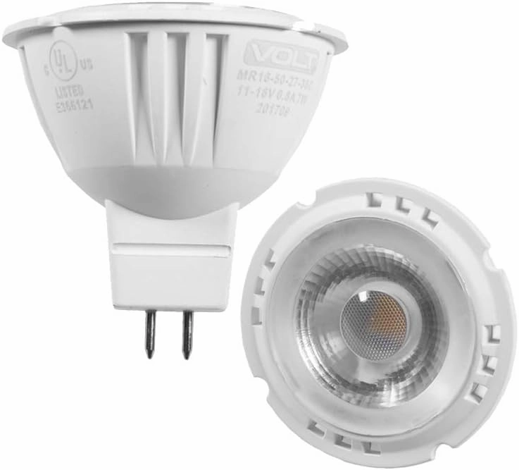 VOLT 20-Pack 12V Fat Boy Solid Brass Outdoor Spotlights (Bronze) with 5W 2700K Warm White 400 Lumen MR16 LED Bulbs for Low Voltage Landscape Lighting of Yard, Lawn, Garden, Patio, Trees & House