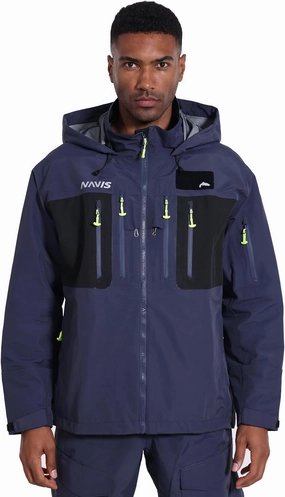 Wading Jacket-PRO Waterproof Waders Breathable 3-Layer Hard Shell for Fishing