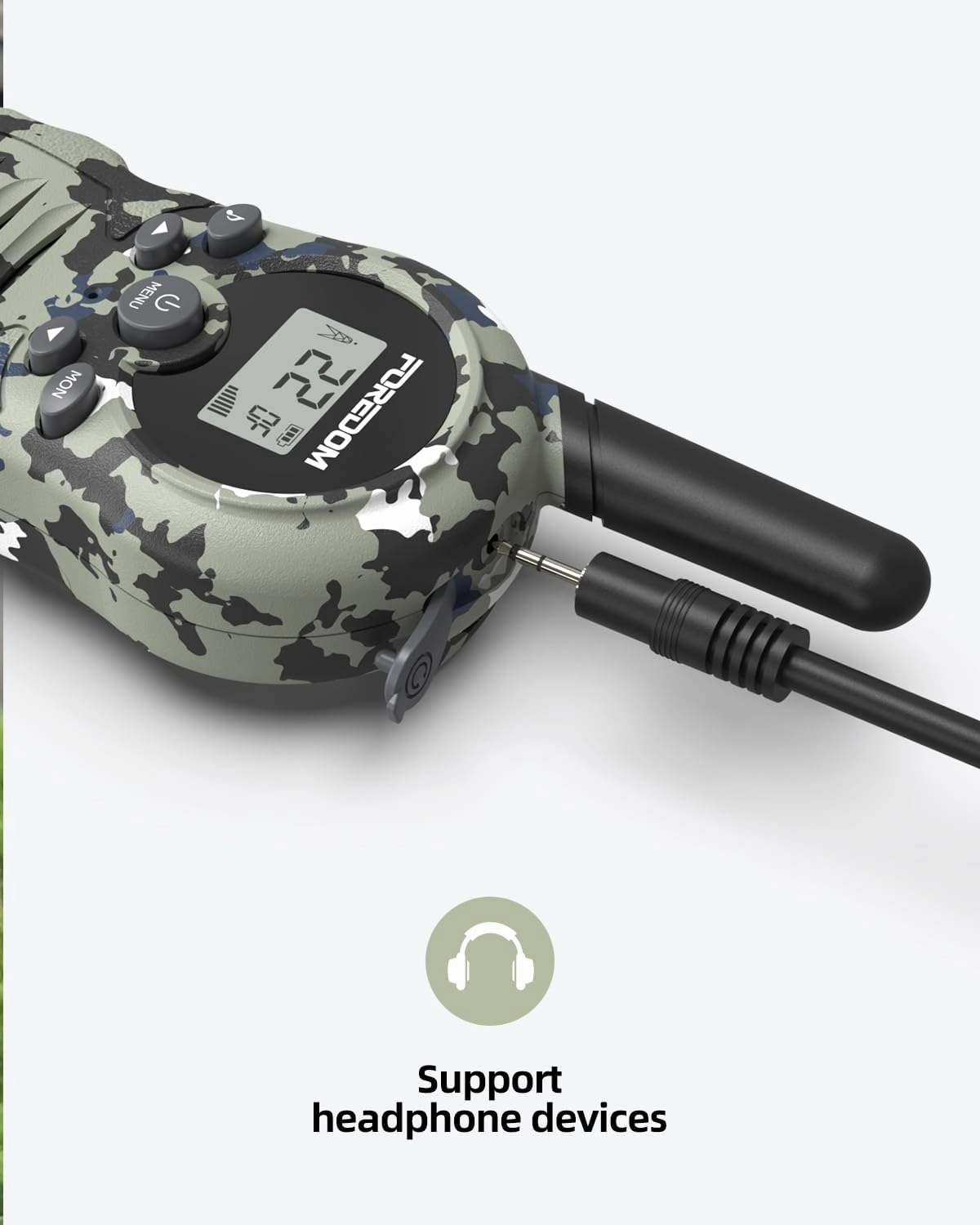 Walkie Talkies for Kids Walkie Talkies Long Range for Boy & Girl Age 3 to 12 Year Old Birthday Cool Army Toys - 2 Pack