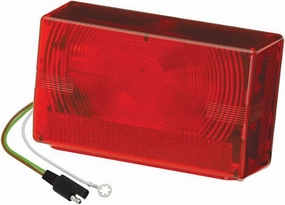 Wesbar 403075 Submersible Tail Light, Over 80" Wide Trailer, Right/Curbside