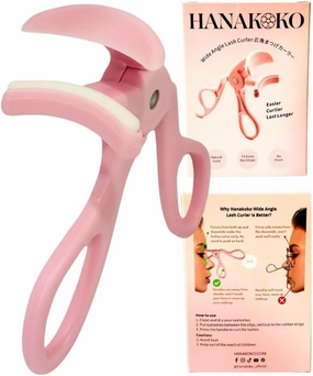 Wide Angle Eyelash Curler, Rim-Free Lashe Curler, Fit All Eye Shapes, No Frame, No Pinch, Easy to Use
