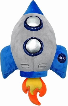 Wild Republic Space Spaceship, Stuffed Animal, 18.5 Inches, Plush Toy, Fill is Spun Recycled Water Bottles
