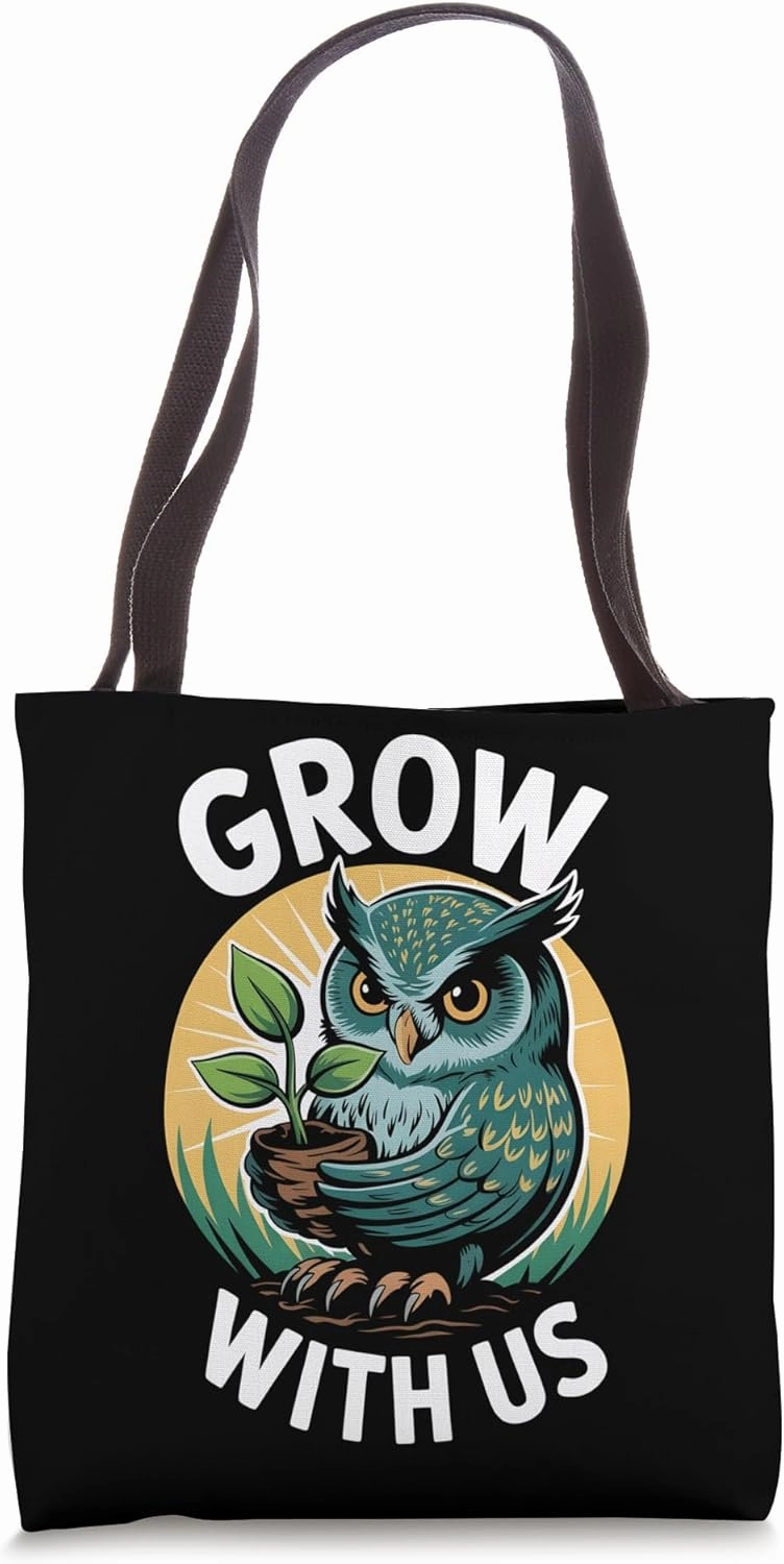 Wildlife Conservation Owl For Nature Lover Environmentalists Tote Bag