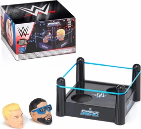 WOW! STUFF WWE: Thumb War: Superstars Ring Smackdown - Cody Rhodes VS Jey USO, 1.5" Wrestling Characters, Competitive Arena Battle, Novelty Toy, Fans Ages 3 