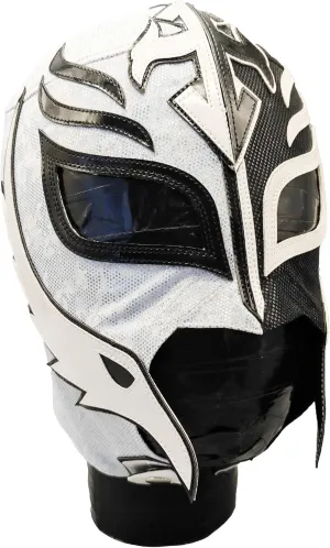 Wrestling MASK Rey Mysterio 619 Luchador Wrestler MASK Lucha Libre Mexicana MASK Black and White