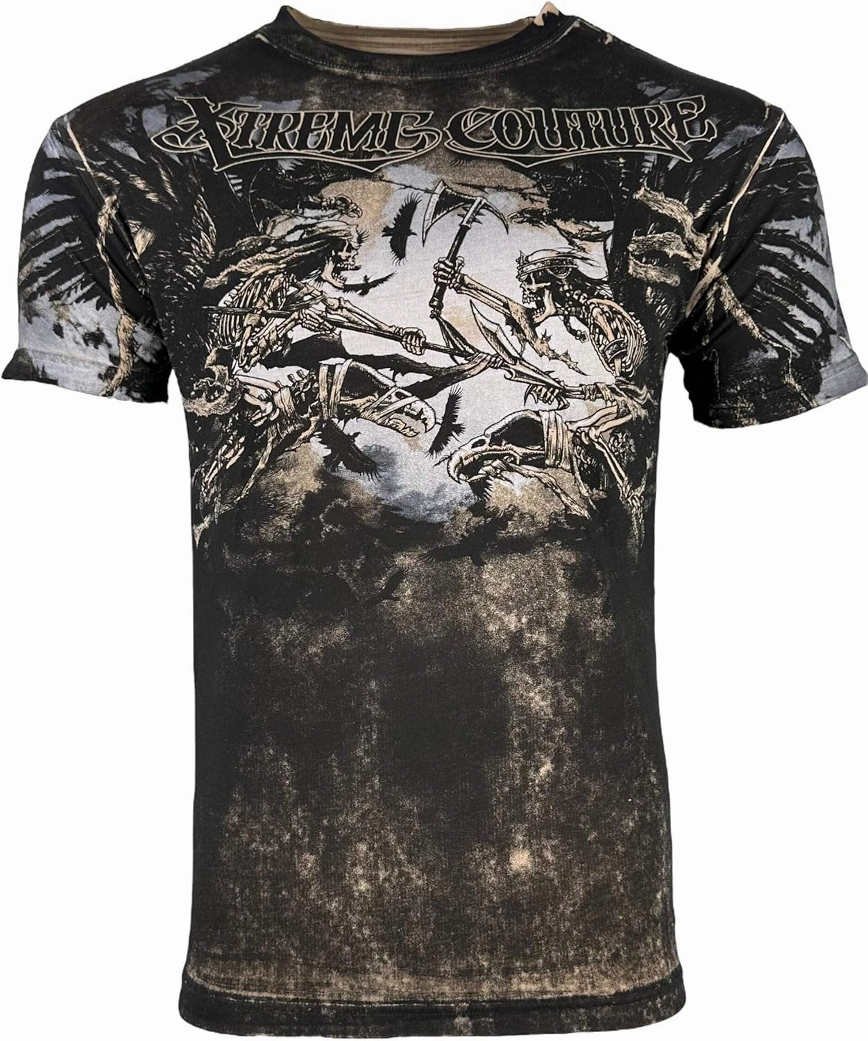 Xtreme Couture by Affliction Men's T-Shirt Army