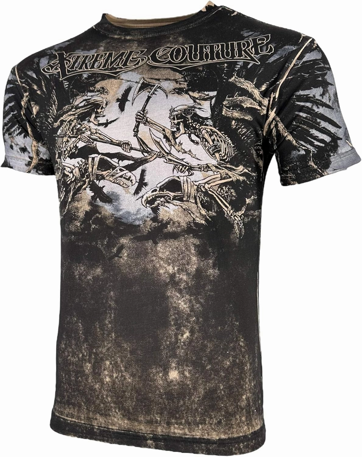 Xtreme Couture by Affliction Men's T-Shirt Army