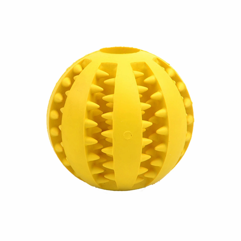 Yellow Nontoxic Bite Resistant Durable Toy Ball
