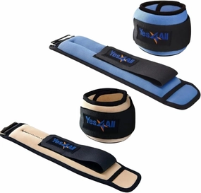 Yes4All Wrist & Ankle Weights Pair 1lb -10lbs, Adjustable Strap for Walking, Jogging, Pilates, Gym Fitness Workout for Women, Men