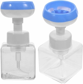 Zerodeko Foaming Hand Soap Foaming Soap Dispenser 2pcs 250ml Cute Cat Paw Flower Shape Foam Soap Pump Bottles Empty Plastic Facial Shampoo Containers for Kids Liquid Hand Soap
