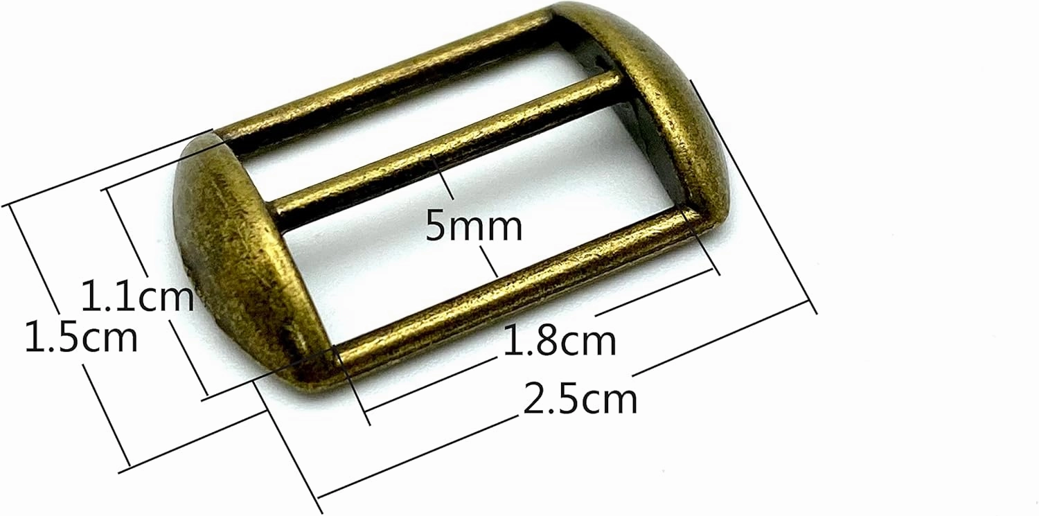 Zinc alloying Cap strap adjuster slider hardware supply
