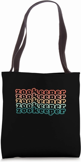 Zookeeper - Retro African Animal Safari Zoologist Costume Tote Bag