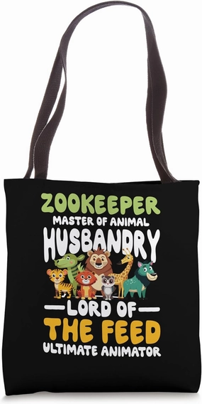 Zookeeper Master of Animal Husbandry Tote Bag
