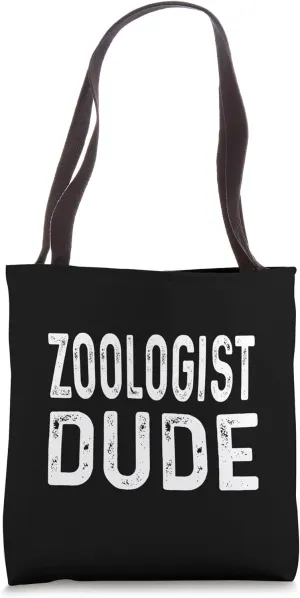 Zoologist Dude Distressed Zoo Animal Ethologist Primatologis Tote Bag