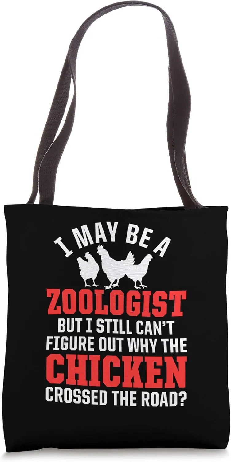 Zoologist Zookeeping Zoo Wildlife Nature Zoology Funny Tote Bag