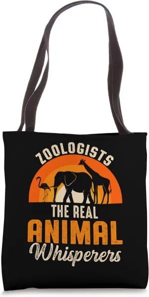 Zoologist Zookeeping Zoo Wildlife Nature Zoology Funny Tote Bag