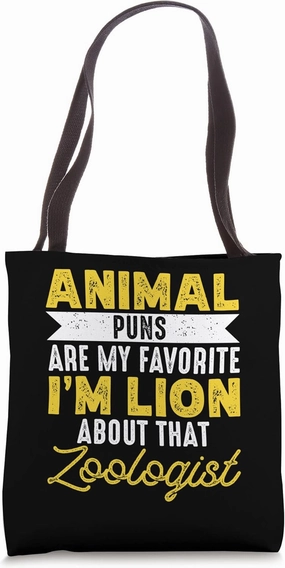 Zoologist Zookeeping Zoo Wildlife Nature Zoology Funny Tote Bag
